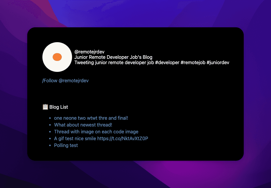 twitnest features